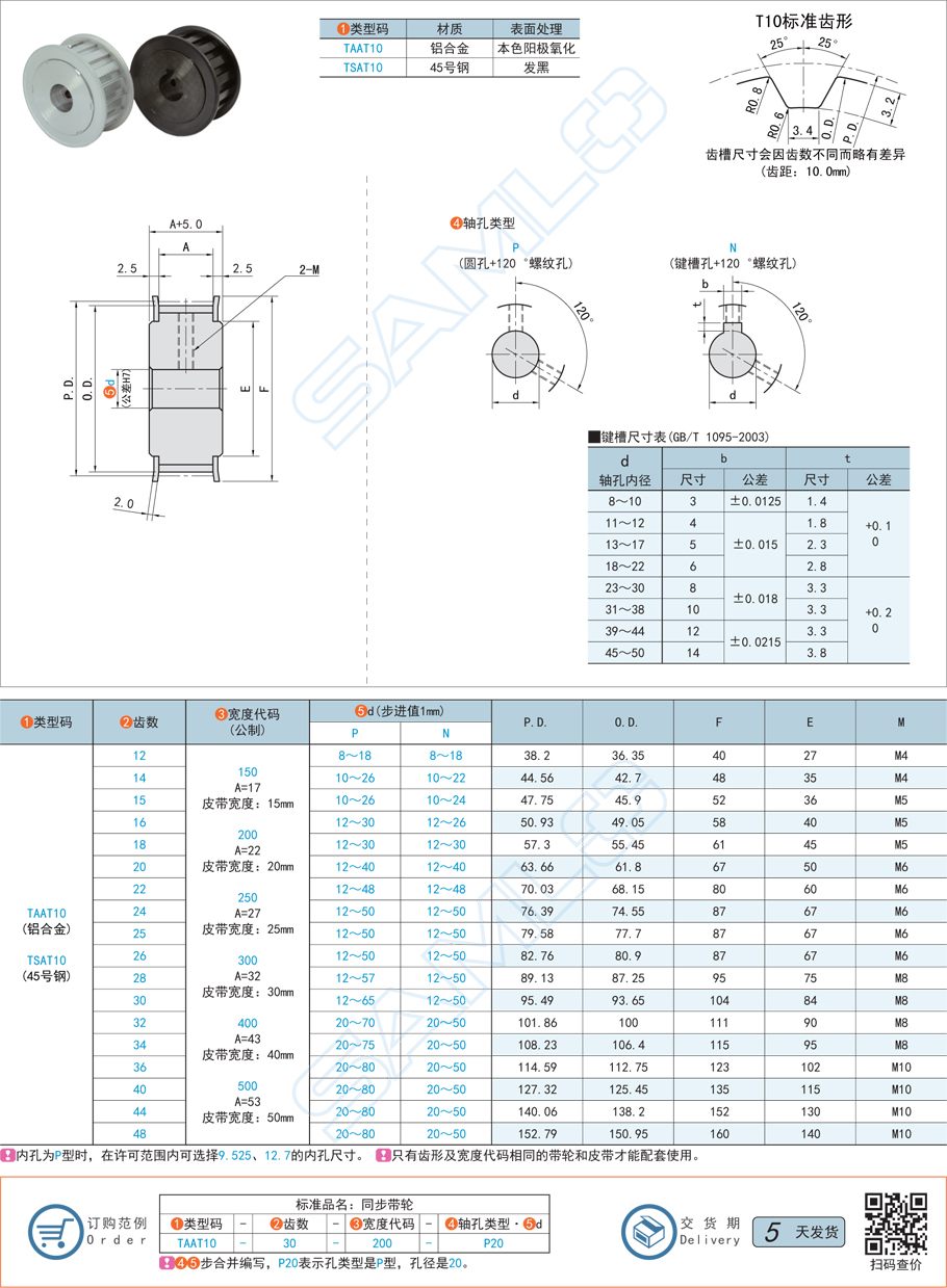 同步帶輪的同軸度怎么設計