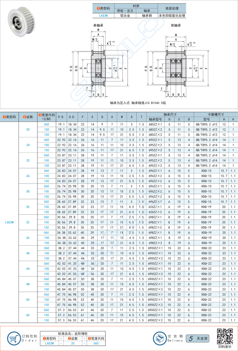 齒形惰輪軸心偏擺如何解決