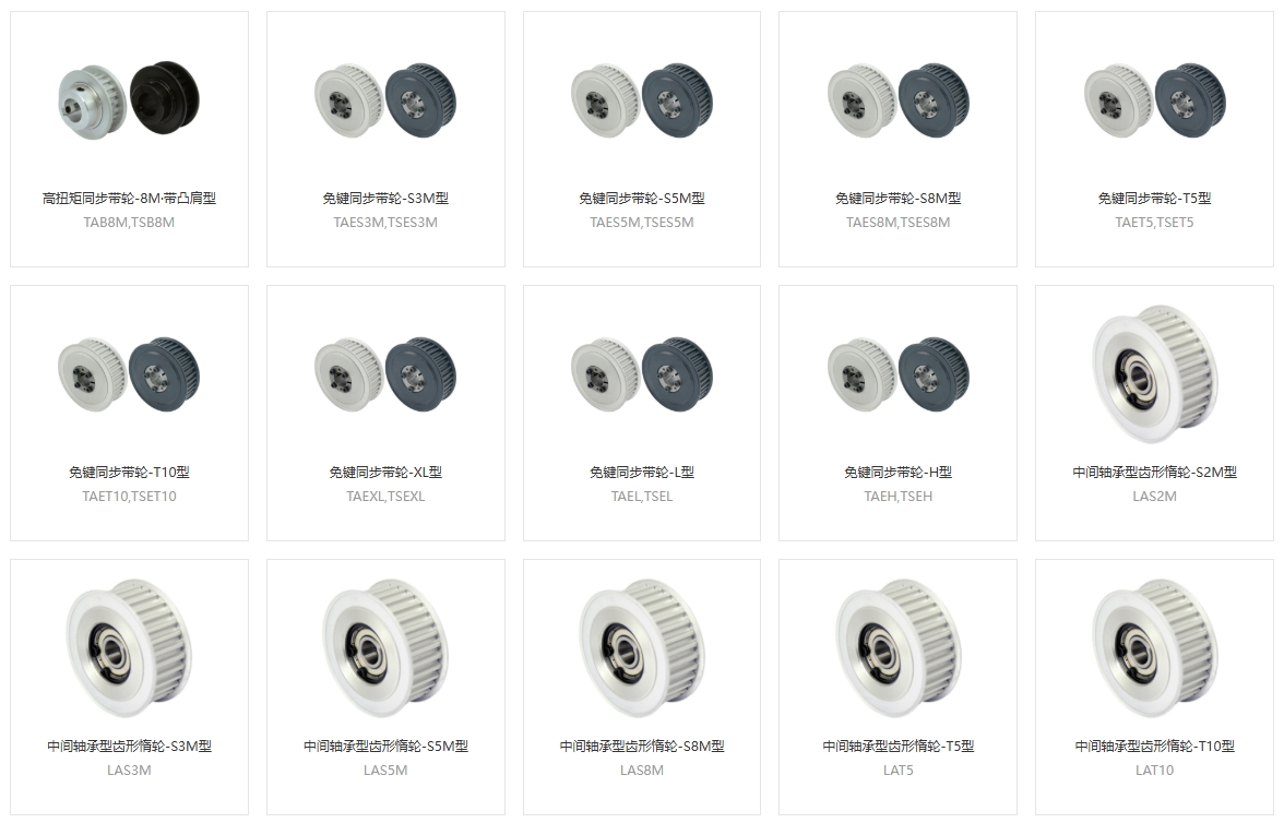免鍵同步帶輪，帶輪夾緊不均